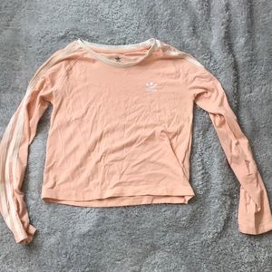 Medium girls addidas long sleeve shirt